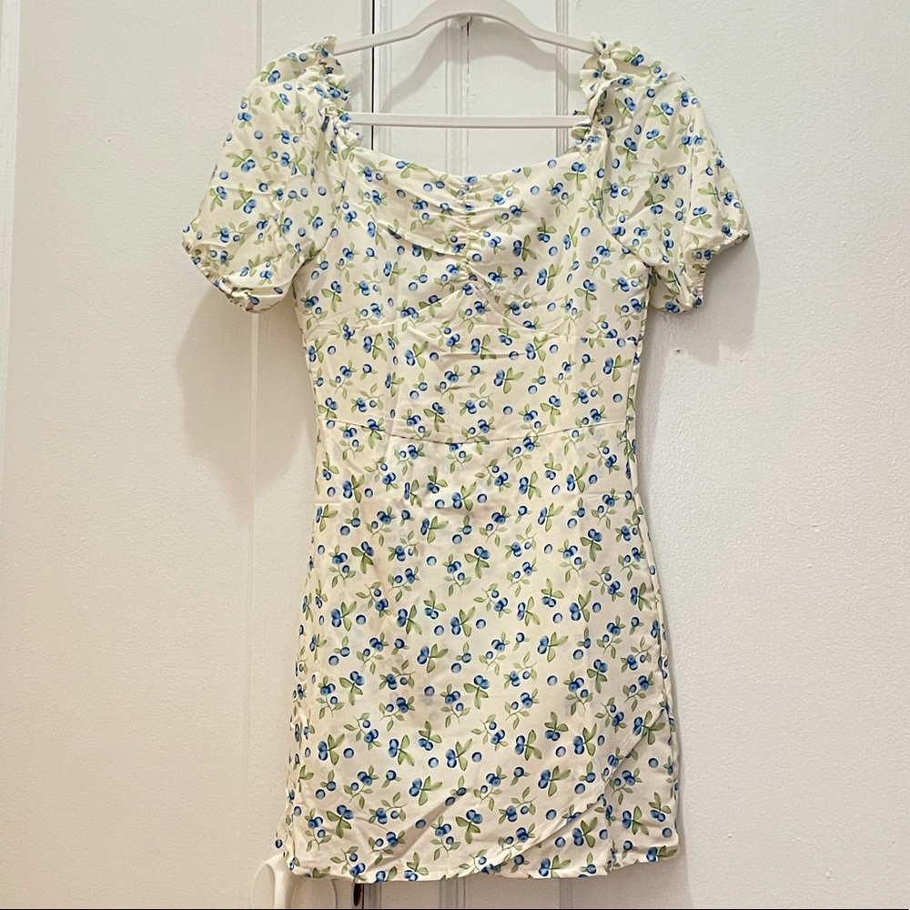 floral mink dress
